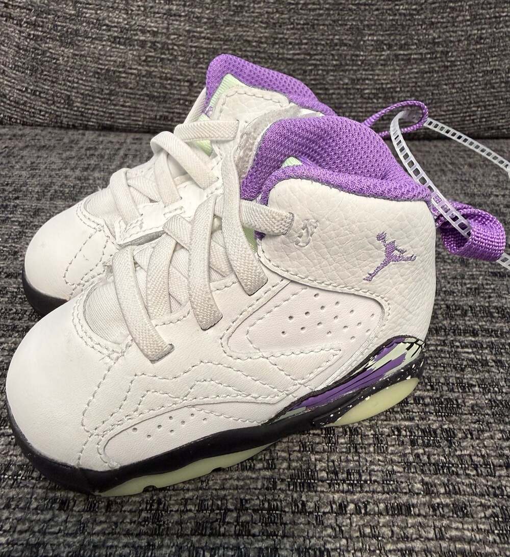 Jordan Jumpman MVP Infant/Toddler Shoes White Black Raspberry DZ5576-109 Size 4C